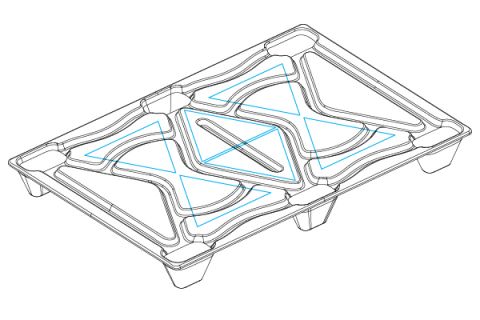 Vein pattern