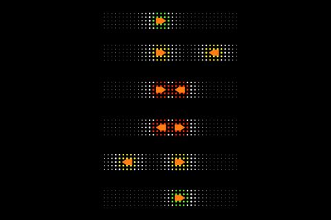 agent "ballet" at different velocities