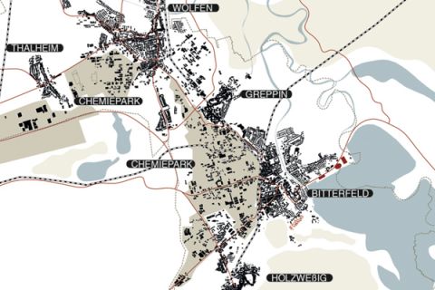 Landscapes in transformation in Bitterfeld Wolfen